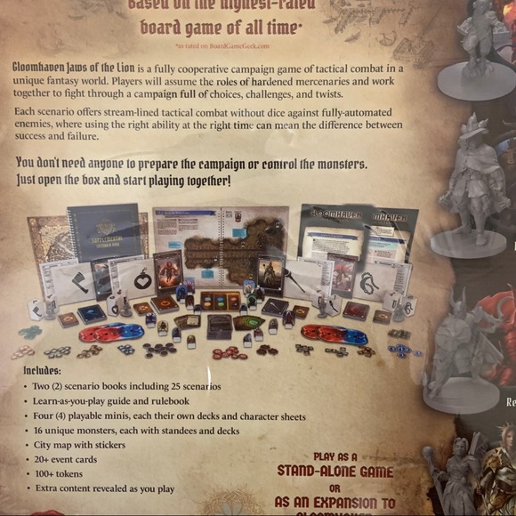 GLOOMHAVEN : JAWS OF THE LION - Picture 3 of 5